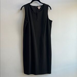 Chico's Classic Black Midi Dress